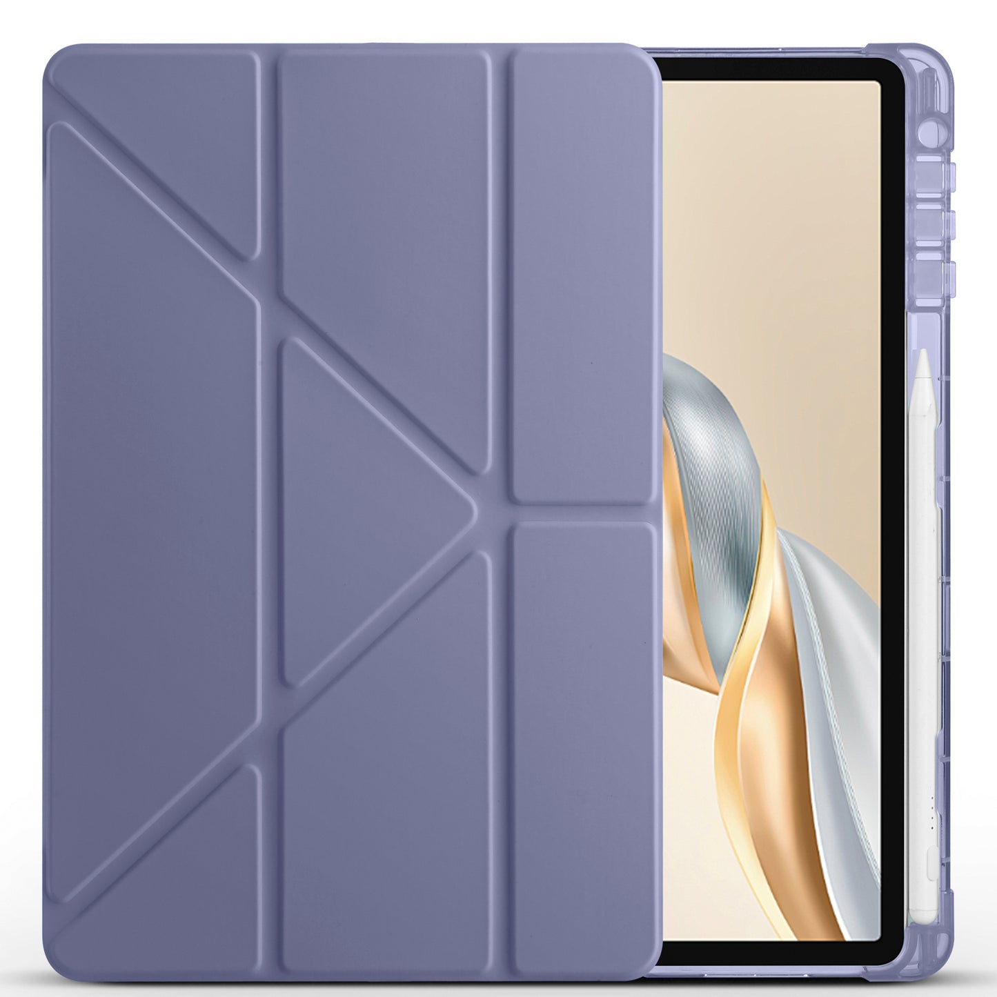Honor Pad X9 Pro Kılıf Zore Tri Folding Kalem Bölmeli Standlı Kılıf