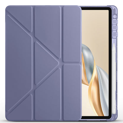 Honor Pad X9 Pro Kılıf Zore Tri Folding Kalem Bölmeli Standlı Kılıf