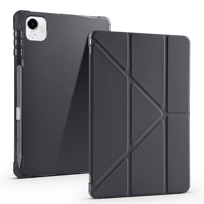 Honor Pad X9A Kılıf Zore Tri Folding Kalem Bölmeli Standlı Kılıf