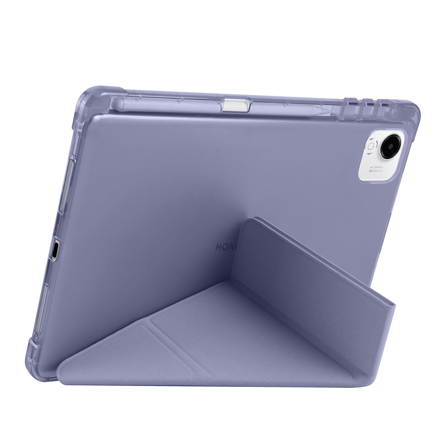 Honor Pad X9A Kılıf Zore Tri Folding Kalem Bölmeli Standlı Kılıf