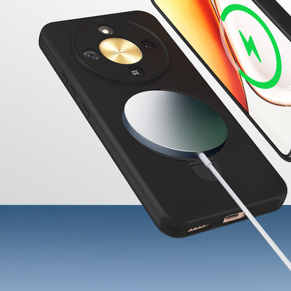 Honor X9D Kılıf M-safe Şarj Özellikli Standlı Zore Samara Kapak