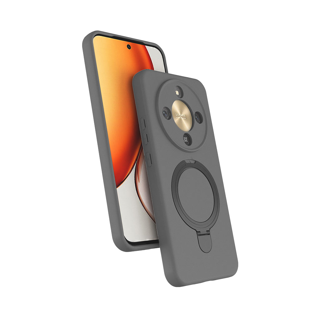 Honor X9D Kılıf M-safe Şarj Özellikli Standlı Zore Samara Kapak