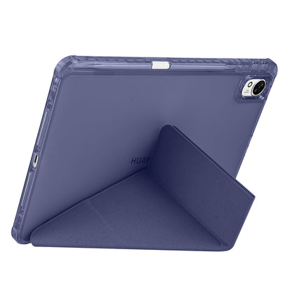Huawei Matepad 11.5 2025 Kılıf Zore Tri Folding Kalem Bölmeli Standlı Kılıf
