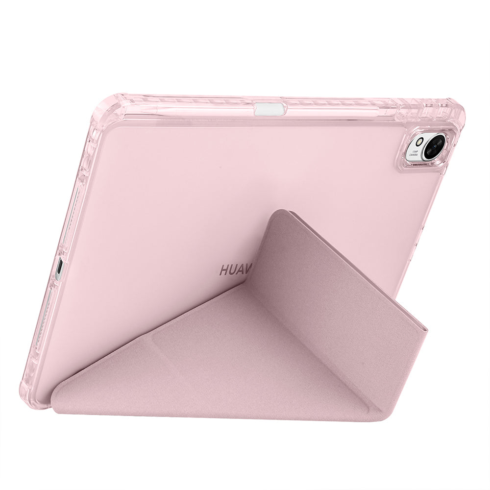 Huawei Matepad 11.5 2025 Kılıf Zore Tri Folding Kalem Bölmeli Standlı Kılıf