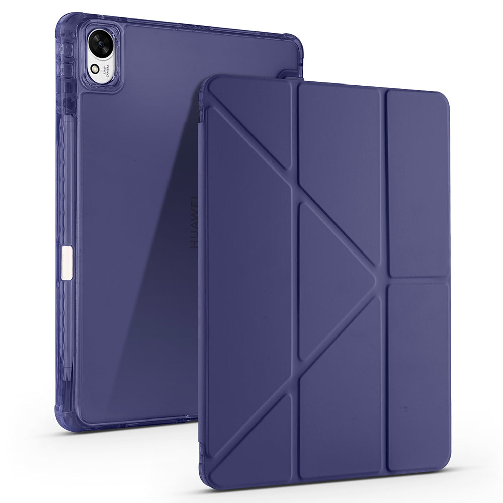 Huawei Matepad 11.5 2025 Kılıf Zore Tri Folding Kalem Bölmeli Standlı Kılıf