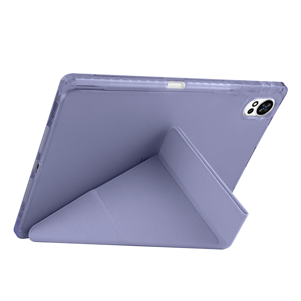 Huawei Matepad 12X Kılıf Zore Tri Folding Kalem Bölmeli Standlı Kılıf