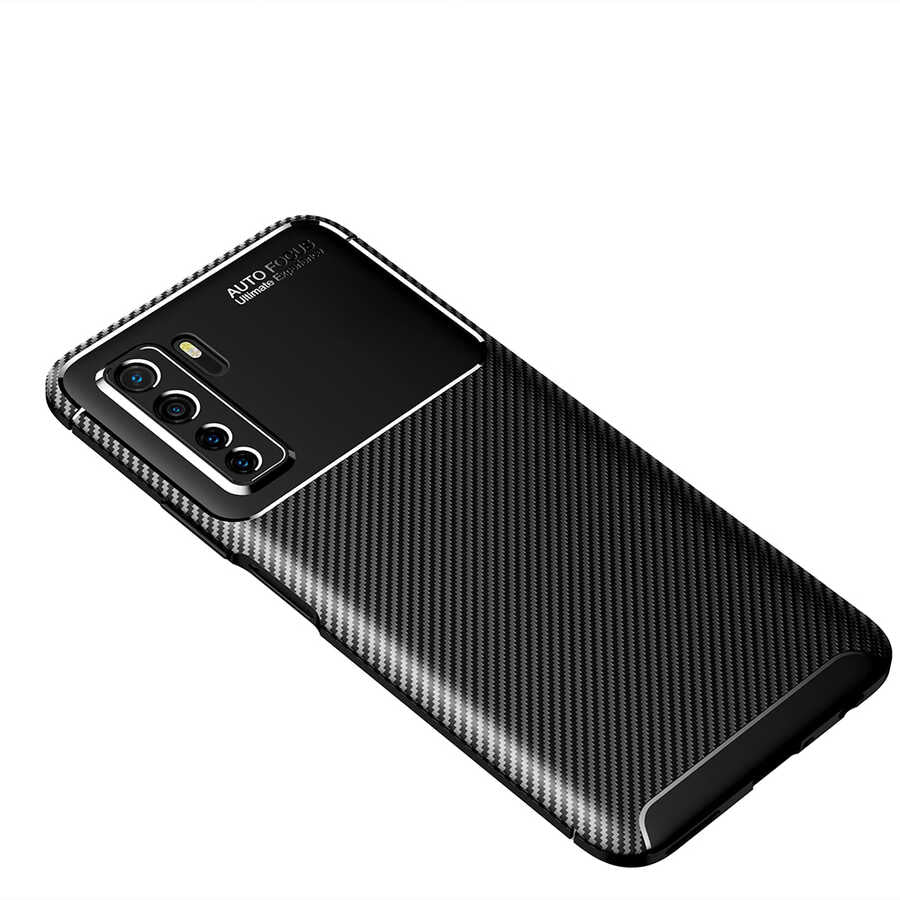 Huawei P40 Lite 5G Kılıf Zore Negro Silikon Kapak