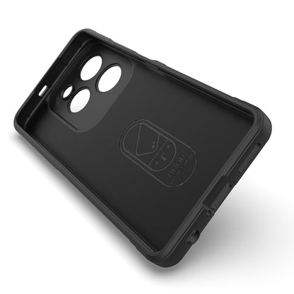 İnfinix Hot 40 Kılıf Esnek TPU Oyuklu Arka Yüzey Tasarımlı Zore Etnik Silikon Kapak