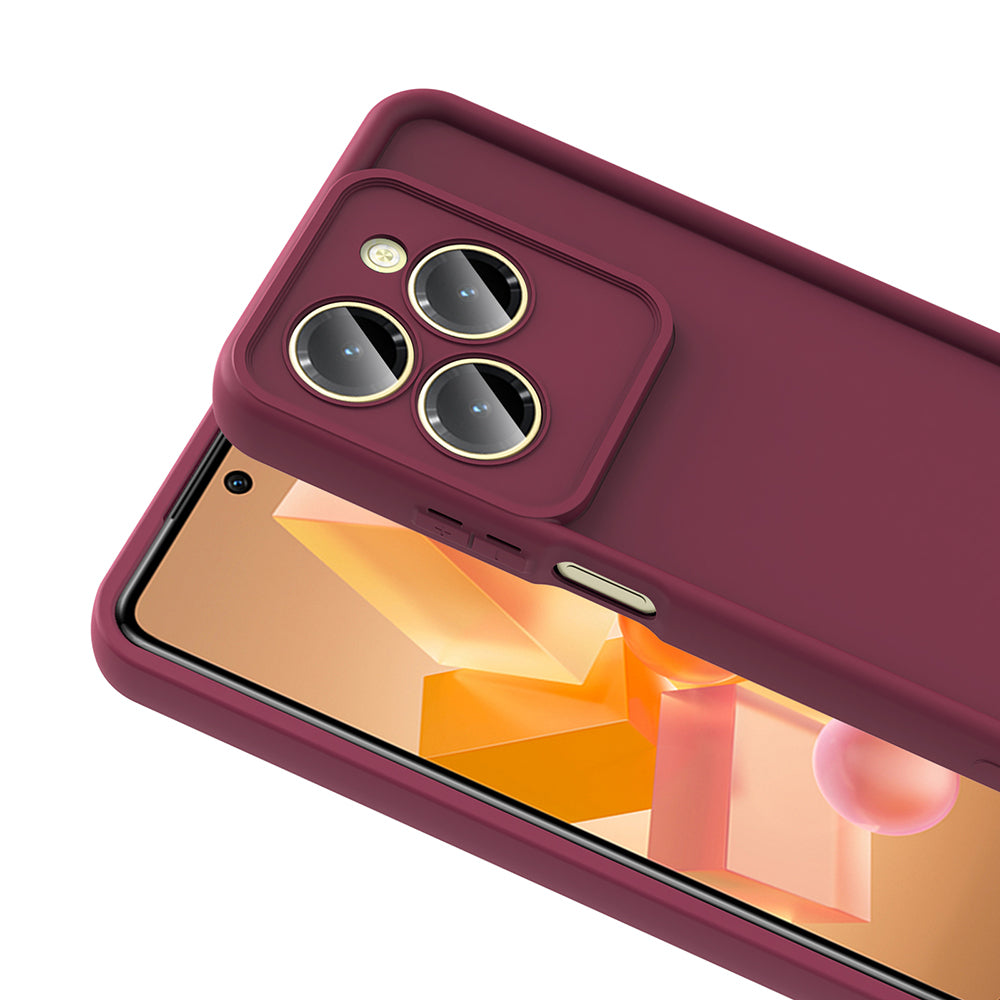 İnfinix Hot 40 Pro Kılıf Kamera Korumalı Zore Ananas Kapak