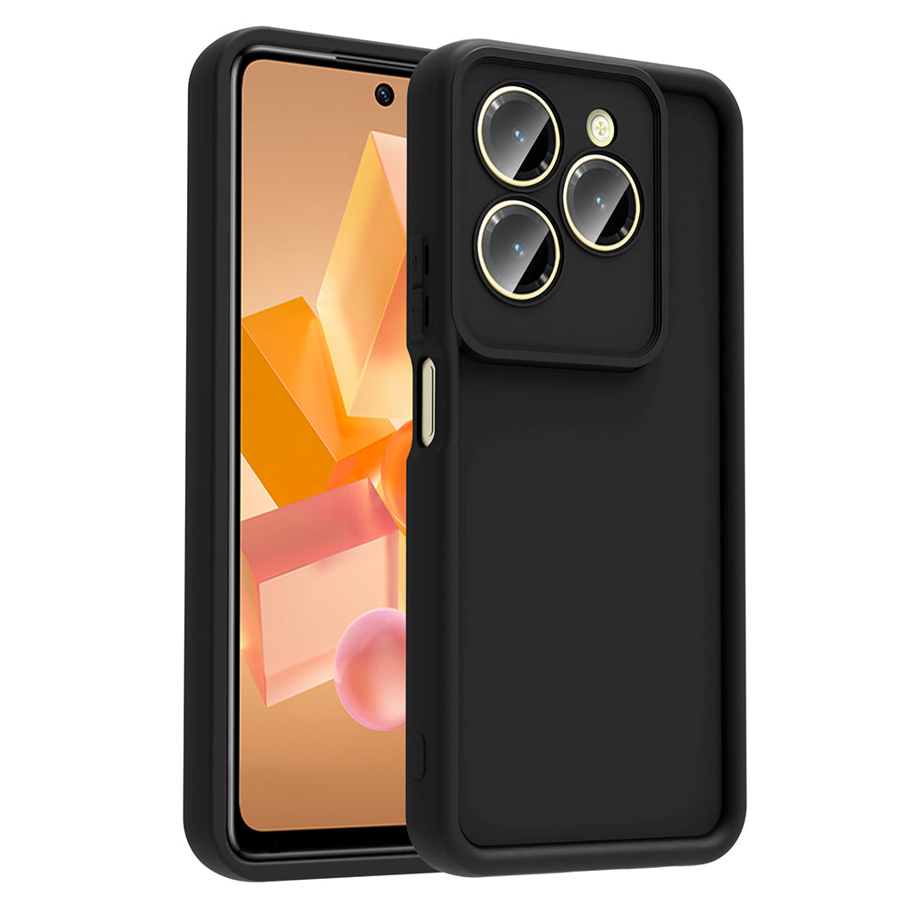 İnfinix Hot 40 Pro Kılıf Kamera Korumalı Zore Ananas Kapak