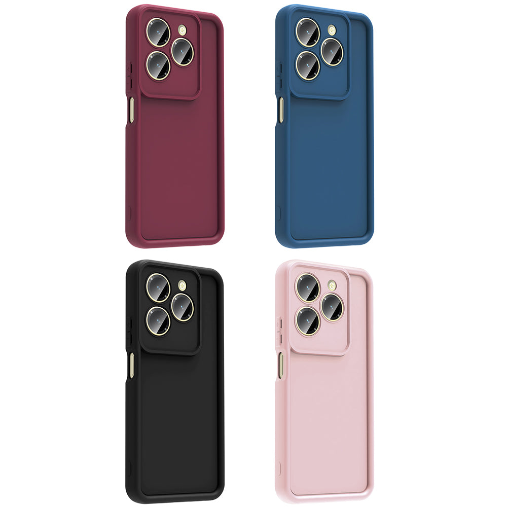 İnfinix Hot 40 Pro Kılıf Kamera Korumalı Zore Ananas Kapak