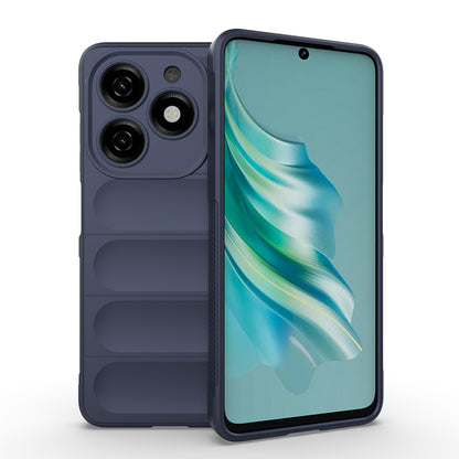 İnfinix Hot 40i Kılıf Esnek TPU Oyuklu Arka Yüzey Tasarımlı Zore Etnik Silikon Kapak