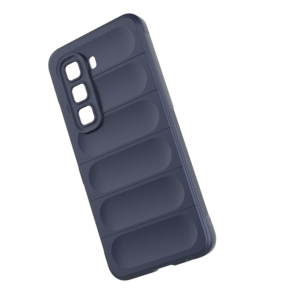 İnfinix Hot 50 4G Kılıf Esnek TPU Oyuklu Arka Yüzey Tasarımlı Zore Etnik Silikon Kapak
