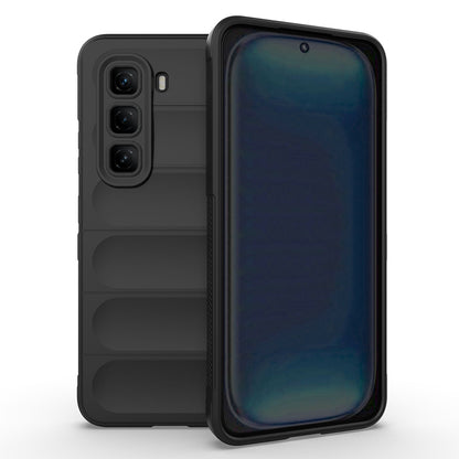 İnfinix Hot 50 4G Kılıf Esnek TPU Oyuklu Arka Yüzey Tasarımlı Zore Etnik Silikon Kapak