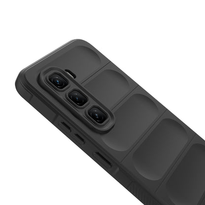 İnfinix Hot 50 Pro 4G Kılıf Esnek TPU Oyuklu Arka Yüzey Tasarımlı Zore Etnik Silikon Kapak