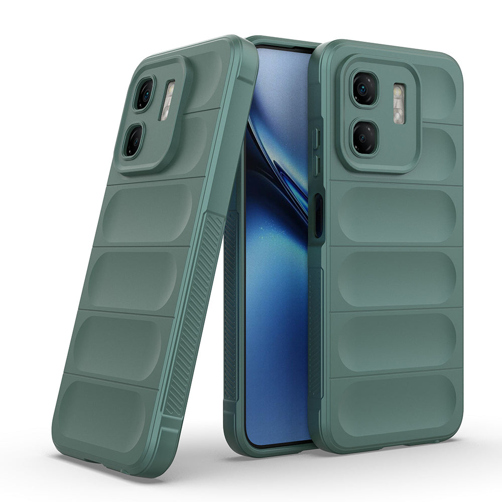 İnfinix Hot 50i 4G Kılıf Esnek TPU Oyuklu Arka Yüzey Tasarımlı Zore Etnik Silikon Kapak