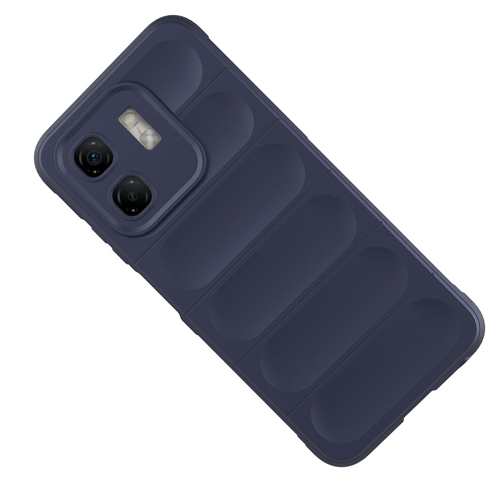 İnfinix Hot 50i 4G Kılıf Esnek TPU Oyuklu Arka Yüzey Tasarımlı Zore Etnik Silikon Kapak