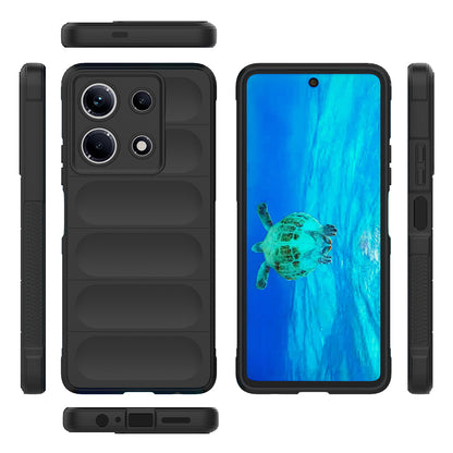 İnfinix Note 30 4G Kılıf Esnek TPU Oyuklu Arka Yüzey Tasarımlı Zore Etnik Silikon Kapak