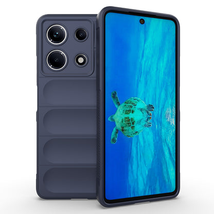 İnfinix Note 30 4G Kılıf Esnek TPU Oyuklu Arka Yüzey Tasarımlı Zore Etnik Silikon Kapak