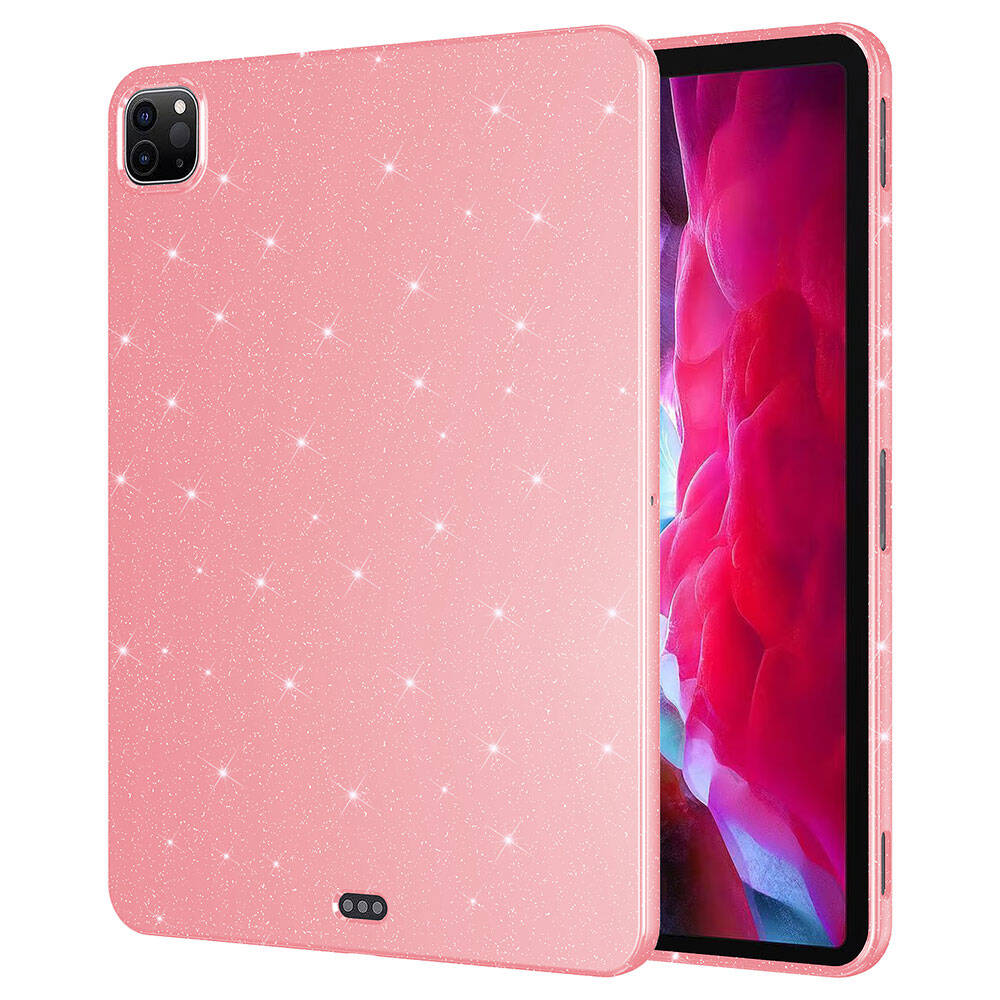 iPad Pro 11 2020 (2.Nesil) Simli Parlak Görünümlü Zore Tablet Koton Kılıf
