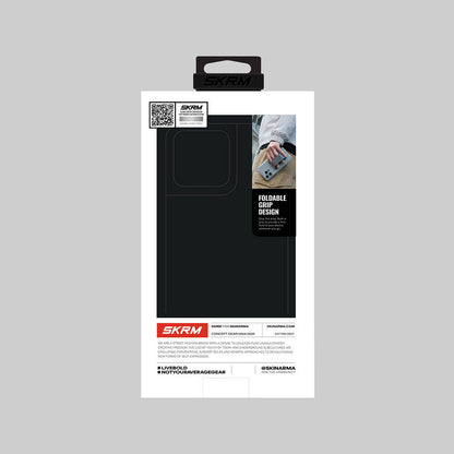 iPhone 16 Pro Kılıf M-safe Şarj Özellikli Teknoloji Desenli Standlı Skinarma Axon Kapak