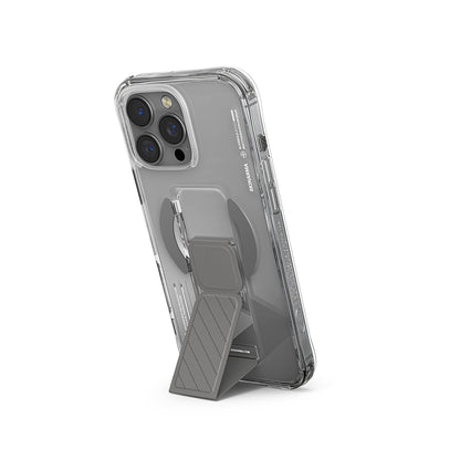 iPhone 16 Pro Kılıf M-safe Şarj Özellikli Teknoloji Desenli Standlı Skinarma Axon Kapak