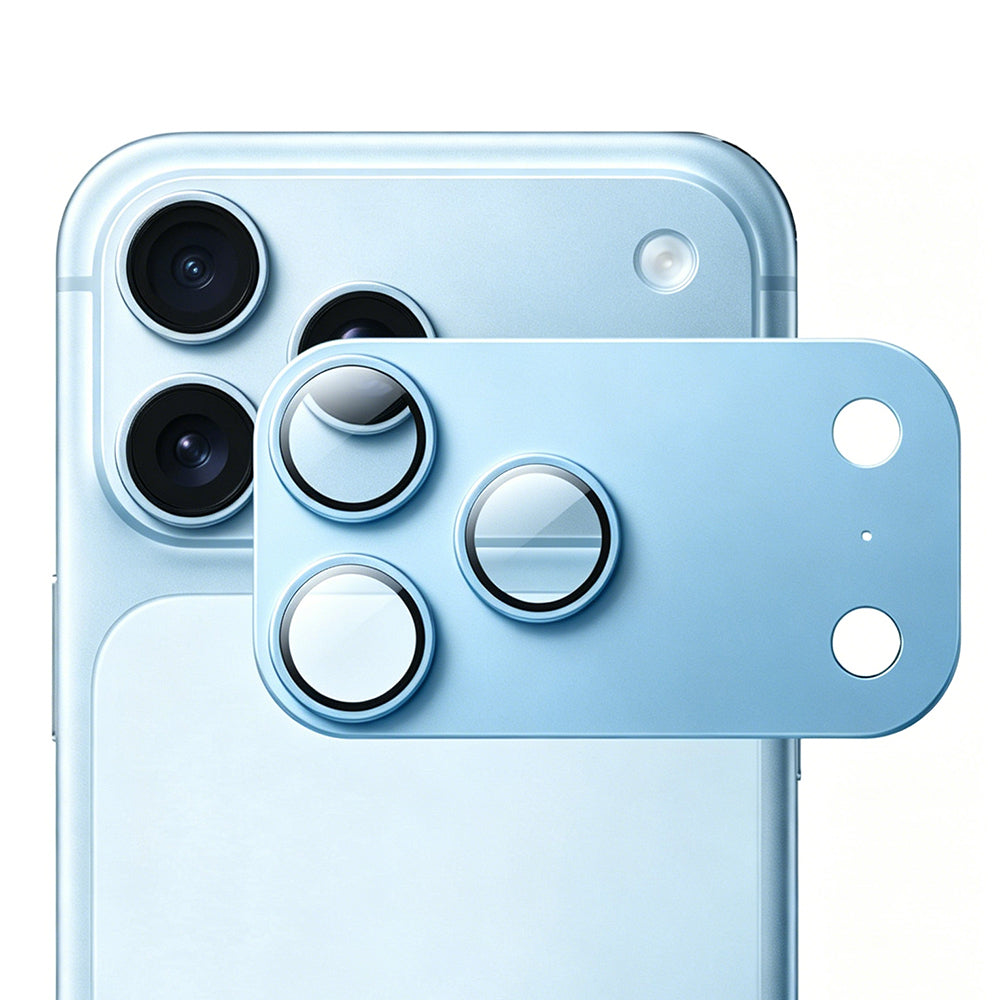 iPhone 18 Pro Max Mohseven Sapphire Alüminyum Safir Kamera Lens Koruyucu