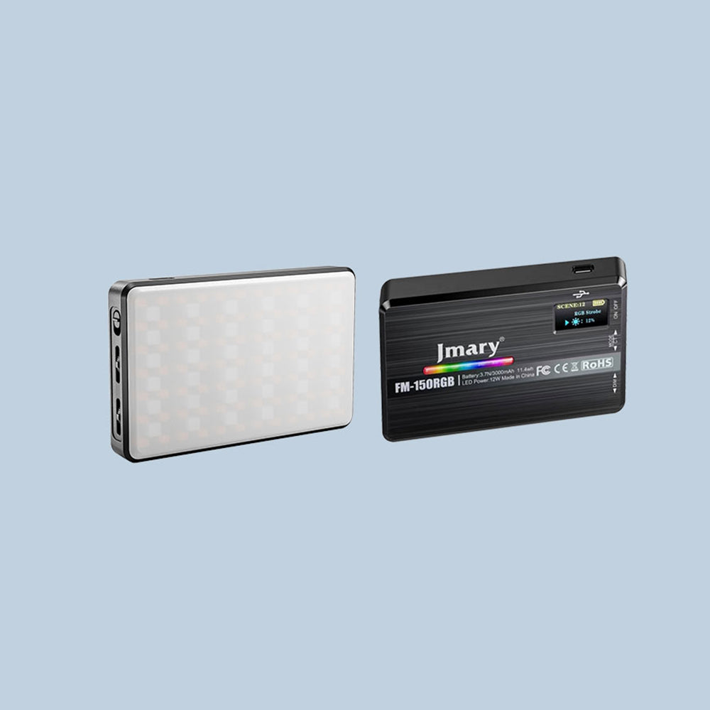 Jmary FM-150RGB RGB Led Telefon-Kamera Üstü Aydınlatma Işığı