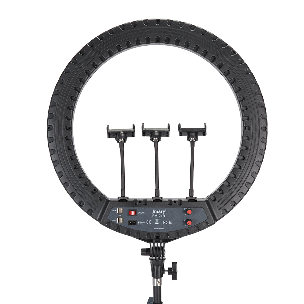 Jmary FM-21R Uzaktan Kumandalı 52cm Işıklı Telefon Tutucu Ring Light