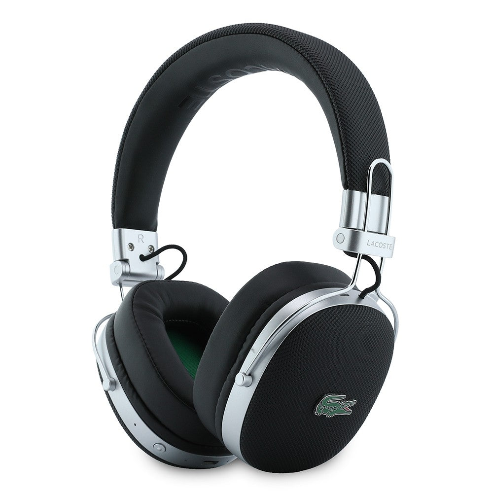 Lacoste Orjinal Lisanslı LH03 Taşıma Çantalı Ayarlanabilir Pike Kulak Üstü Bluetooth Kulaklık v5.4