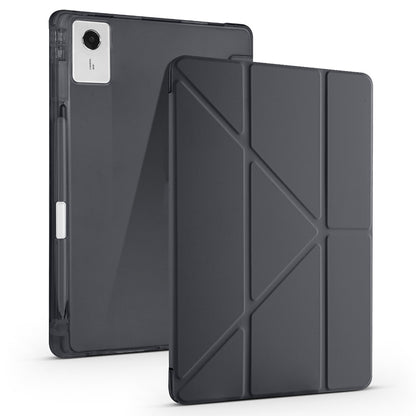 Lenovo Idea Tab Plus 12.1 Kılıf Zore Tri Folding Kalem Bölmeli Standlı Kılıf