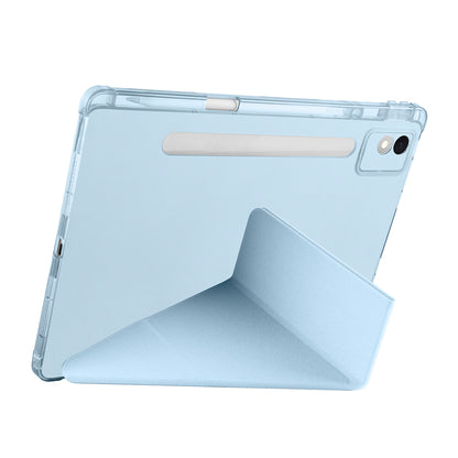 Lenovo Idea Tab Pro 12.7 TB-373FU Kılıf Zore Tri Folding Kalem Bölmeli Standlı Kılıf