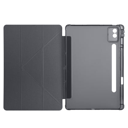 Lenovo Idea Tab Pro 12.7 TB-373FU Kılıf Zore Tri Folding Kalem Bölmeli Standlı Kılıf