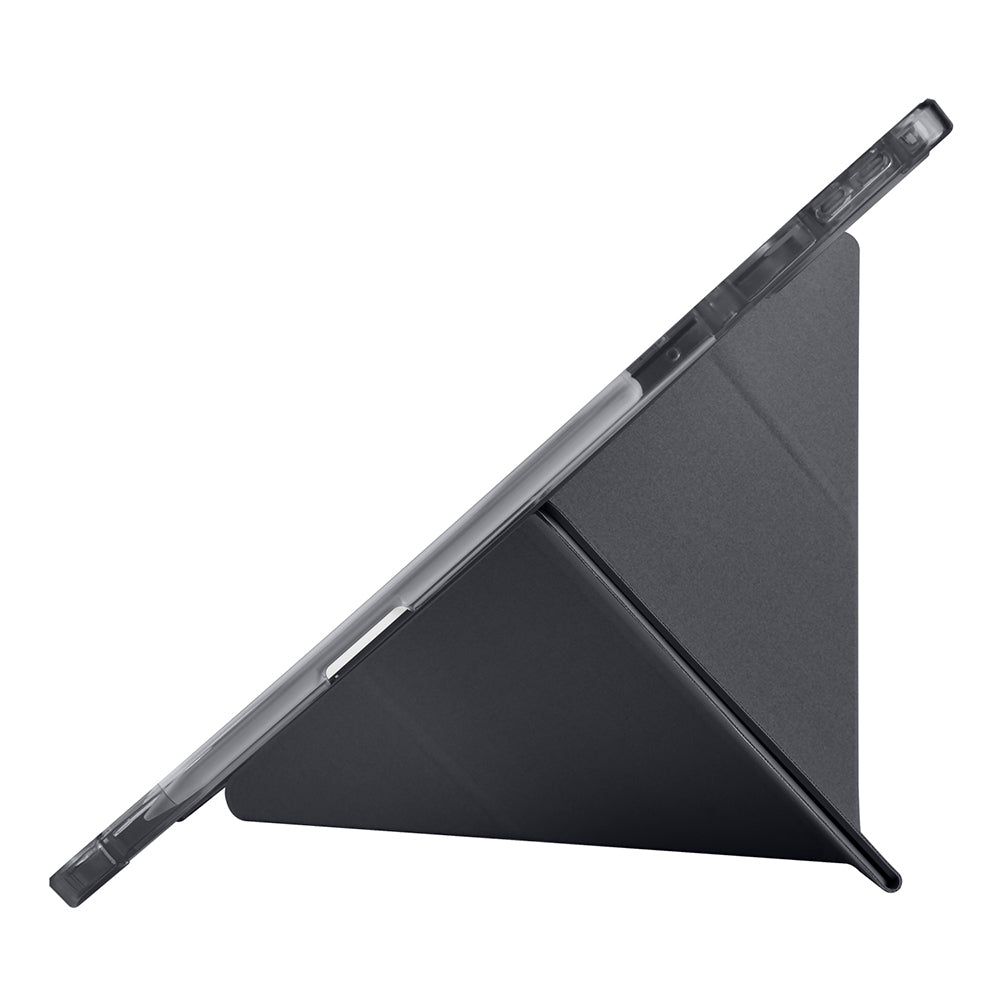 Lenovo Idea Tab Pro 12.7 TB-373FU Kılıf Zore Tri Folding Kalem Bölmeli Standlı Kılıf