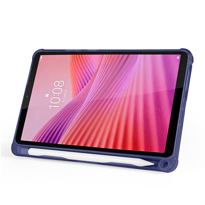Lenovo Tab One 8.7 TB-305FU Kılıf Zore Tri Folding Kalem Bölmeli Standlı Kılıf