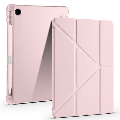 Lenovo Tab TB-311FU Kılıf Zore Tri Folding Kalem Bölmeli Standlı Kılıf