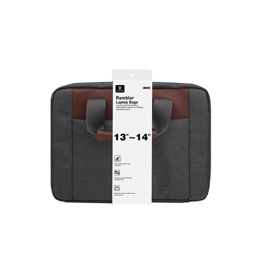 Lenyes LB543 Su Geçirmez Polyester Kumaş Çıkarılabilir Omuz Askılı 13-14 inç Laptop Çantası