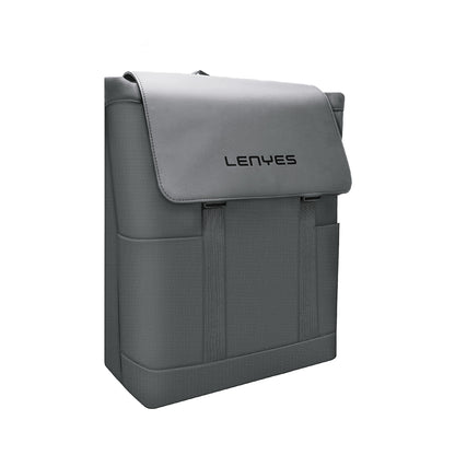 Lenyes LB566 Dreamer Backpack Serisi Su Geçirmez Deri Tasarımlı Omuz Askılı Sırt Çantası