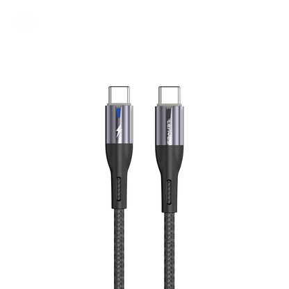 Lenyes LC535 Type-C to Type-C Hızlı Şarj Özellikli Data ve Şarj Kablosu 60W 1M