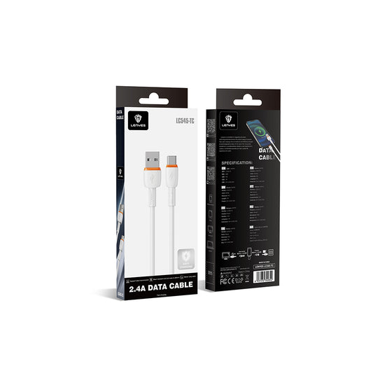 Lenyes LC545 USB to Type-C Hızlı Şarj Özellikli Data ve Şarj Kablosu 12W 1M
