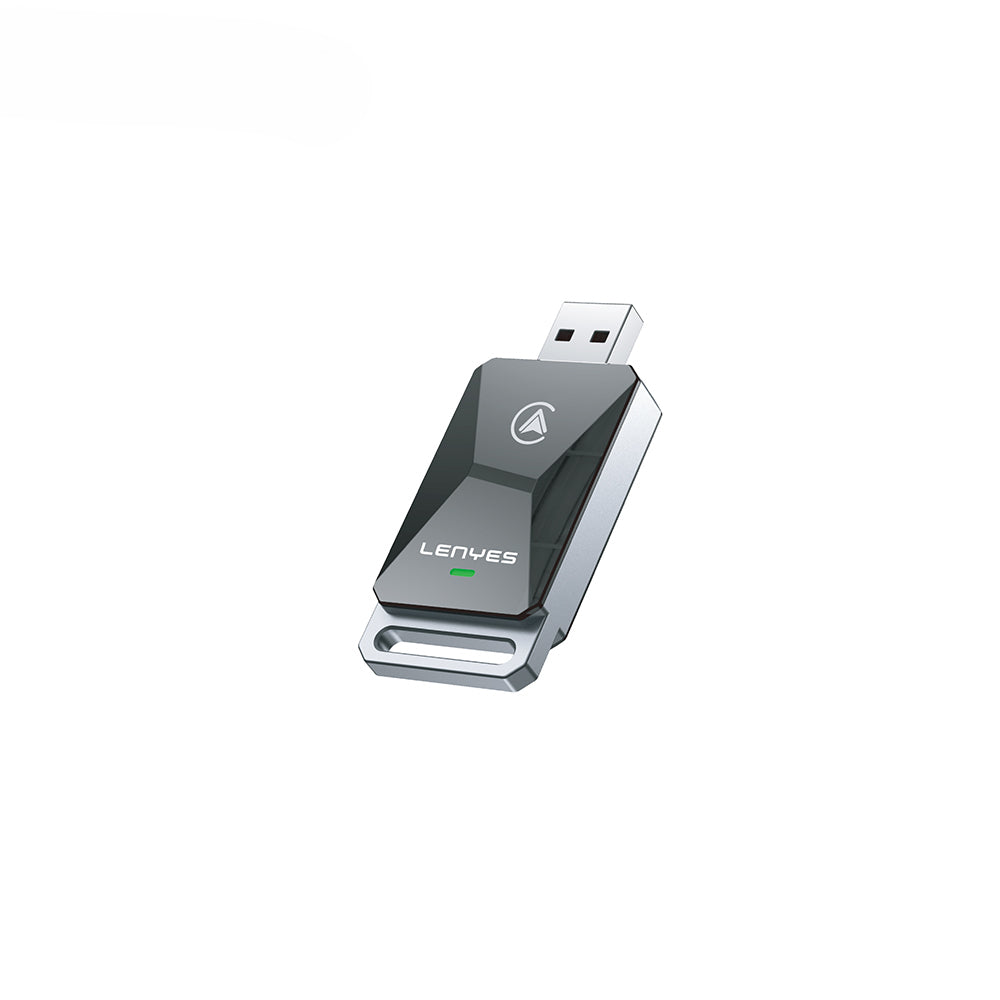 Lenyes LCP02 Android Auto Destekli CarPlay USB Bluetooth 5.0 Wireless Transmitter Adaptör