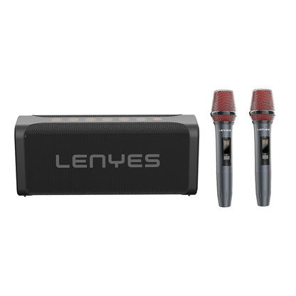 Lenyes S829 Karaoke Mikrofonlu Bluetooth Speaker Hoparlör v5.0
