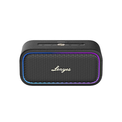 Lenyes S891 RGB Işıklı Taşınabilir Su Geçirmez OTG-TWS Bluetooth Hoparlör v5.3 80W