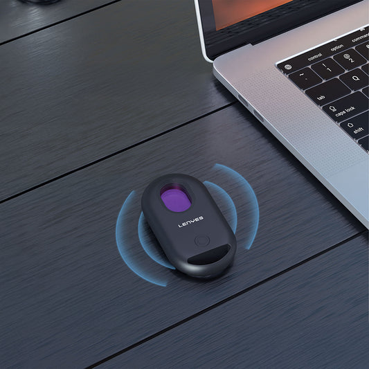 Lenyes TX20 Find My Destekli Anti-Loss Konum Takipli Gizli Kamera Dedektörü ve Alarm Cihazı