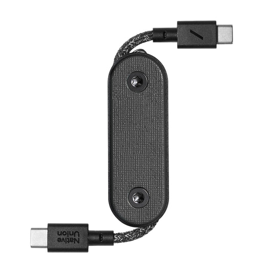 Native Union Pocket Cable Type-C to Type-C Hızlı Şarj Özellikli Anahtarlık Data ve Şarj Kablosu 60W