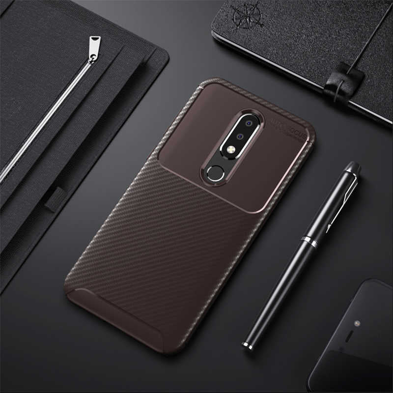 Nokia 5.1 Plus Kılıf Zore Negro Silikon Kapak
