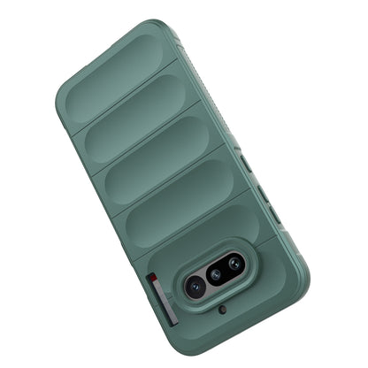 Nothing Phone 4A Kılıf Esnek TPU Oyuklu Arka Yüzey Tasarımlı Zore Etnik Silikon Kapak