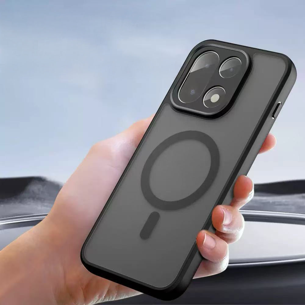 One Plus 15 5G Kılıf M-Safe Şarj Özellikli Kamera Korumalı Zore Lunex Kapak
