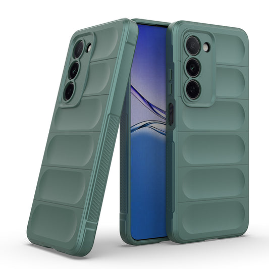 Oppo A5 Kılıf Esnek TPU Oyuklu Arka Yüzey Tasarımlı Zore Etnik Silikon Kapak