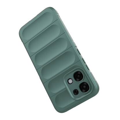 Oppo A6 Pro Kılıf Esnek TPU Oyuklu Arka Yüzey Tasarımlı Zore Etnik Silikon Kapak